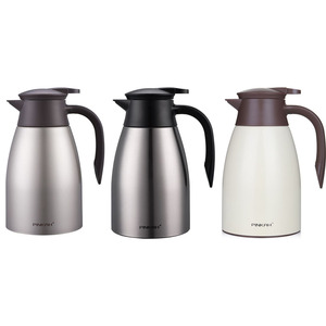 Pinkah logotipo personalizado Acero inoxidable <span class=keywords><strong>jarra</strong></span> térmica vacío 1.5L té cafetera - Product Image 6
