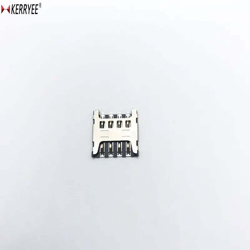 H = 1,5mm 2,54 micro sim karte SMD 8 P stecker