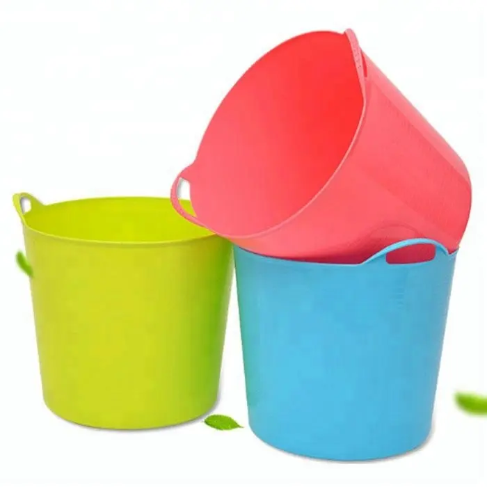 PE suave flexible de inyección de plástico cesta de compras molde/OEM personalizado PE de inyección de plástico flexible de la cesta de compras molde