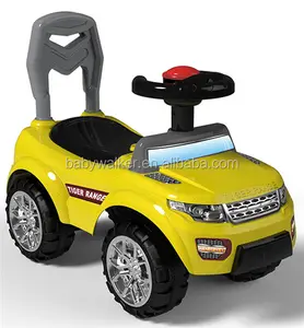 للبيع الموسيقى للأطفال أو الطفل ركوب البلاستيك على ToyCar BM81-50Q (أصفر)