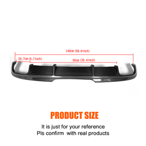 Fiber De carbone Diffuseur De Voiture pour <span class=keywords><strong>Audi</strong></span> TTS <span class=keywords><strong>TT</strong></span> <span class=keywords><strong>MK2</strong></span> Type <span class=keywords><strong>8J</strong></span> Coupé 08-14 - Product Image 6