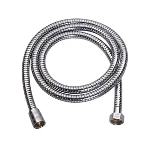 Good Quality stainless steel flexible chromed small teeth JUMBO shower hose