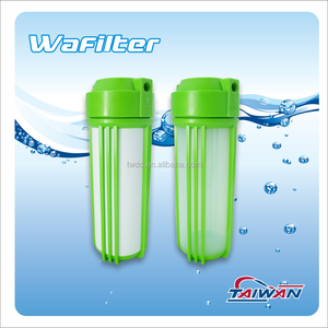 TWDC Taiwán - Carcasa de Filtro de Agua Manual de Doble Color de 10 Pulgadas, Purificador de Agua RO de Plástico para Uso Doméstico, Puertos de Entrada/Salida de 1/4\", Modelo - Product Image 5