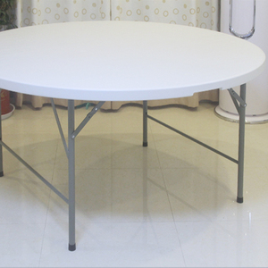 Bàn Gấp Bằng Nhựa Tròn Được Sử Dụng Cho Tiệc Tiệc Cưới Ngoài Trời Bàn Gấp 6 Ft Bàn Ghế - Product Image 4