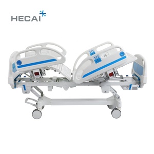 Hecai 베스트 셀러 다기능 환자 중고 병원 장비 침대 가격 클리닉 금속 조정 가능한 전기 의료 Icu 침대 - Product Image 1