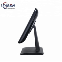 Support de bureau pliable en métal pour écran LCD réglable avec trou VESA