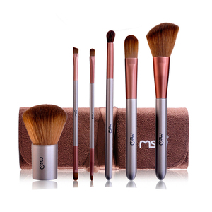 Msq 6-Piece Nylon tóc Brush Set trang điểm bàn chải Kit với kem che khuyết điểm giảm giá công cụ làm đẹp cho khuôn mặt sử dụng - Product Image 2