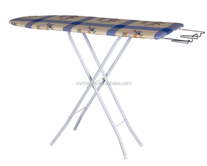 <span class=keywords><strong>Table</strong></span> <span class=keywords><strong>à</strong></span> <span class=keywords><strong>repasser</strong></span> en bois <span class=keywords><strong>à</strong></span> hauteur réglable avec <span class=keywords><strong>support</strong></span> en fer et housse en coton - Product Image 2