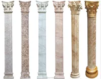 Marmo bianco pvc colonna pilastri
