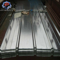 Usine de tôles de toiture en Chine, tôle de toiture ondulée galvanisée BWG 30, tôle d'acier BG32, Dubaï