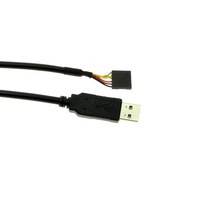 Cable convertidor de programación USB a TTL Serial UART FTDI FT232R de 5V 3.3V, 6 pines, 6 pies