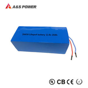 可充电12V 12.8V 20Ah锂LiFePO4电池，用于太阳能路灯 - Product Image 3