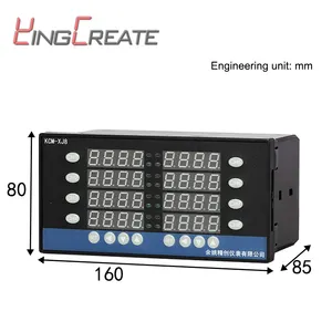 Thermocouple Temperature Controller 8 Channels K TYPE Thermocouple PT100 Rtd Input Multi-loop PID Temperature Controller