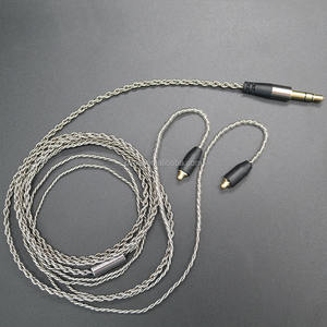 Super Soft Silvered MMCX MP3 Cable para SE215/se325/SE425/UE900 - Product Image 3