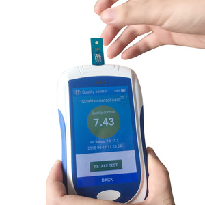Portable Blood Chemistry Analyzer Triglycerides Cholesterol HDL LDL Hemoglobin Uric Acid Glucose Meter