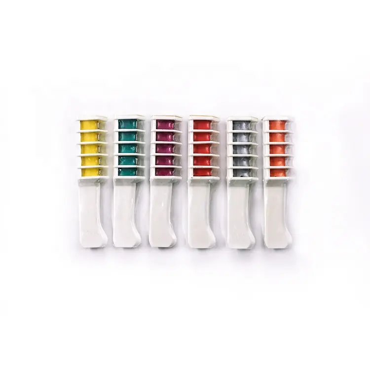 Colorful Chalk Hair Color chalks 6pcs/pack chalks for the hair