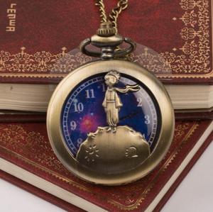 <span class=keywords><strong>Montre</strong></span> de poche rétro en bronze avec chaîne pendentif, quartz, petit prince, boîtier de <span class=keywords><strong>montre</strong></span> 47 mm, <span class=keywords><strong>montre</strong></span> de poche creuse - Product Image 6