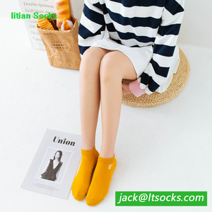 Mùa Hè Nóng Phong Cách Cotton Thuyền Vô Hình Thể Thao <span class=keywords><strong>Mens</strong></span> Vớ - Product Image 5