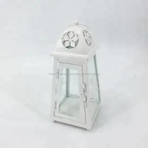 Été série métal verre bougie lanternes de Chine Fournisseur