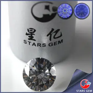 sản xuất độc quyền 3mm màu trắng cubic zirconia 10 10 mũi tên trái tim