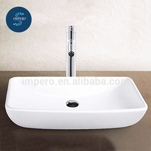 2018 nouveau produit blanc et réglable émail lavabo - Product Image 1