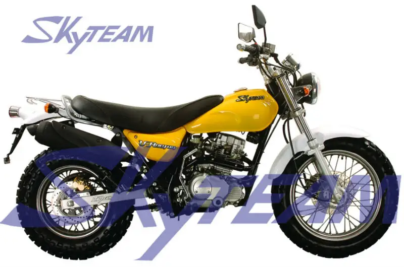 SKYTEAM V-Raptor 250cc 4 temps moto rue (CEE Euro III EURO3 approbation 120/80-18 "/ 180/80-14")