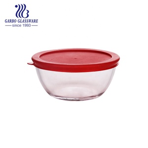Recipiente de vidrio transparente para hornear pasteles, recipiente de vidrio resistente al calor de 7, 8, 9, 10, 11 y <span class=keywords><strong>12</strong></span> pulgadas - Product Image 5