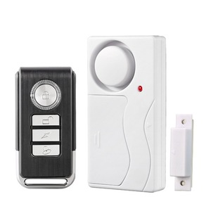 Tamaño pequeño de control remoto inalámbrico casa de seguridad puerta ventana abierta imán magnético Sensor Detector de alarma de sirena