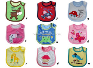 Baby Bib Organic High Quality Bandana Boy Girls Toddler Infant Newborn Feeding Cartoon Smock Waterproof Super Soft Baby Organic Cotton Baby Bibs