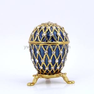 Hecho a mano huevo de faberge ruso souvenirs(QF4252) - Product Image 2