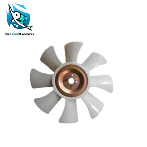 ELIC motore BD30 fan blade EX60-2 escavatore per HITACHI