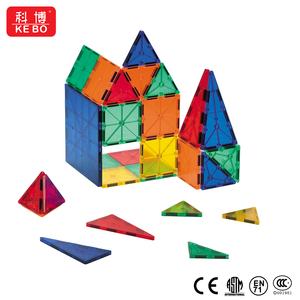 Galardonado palillo magnético n pila playmager conjunto Junior 32 unidades 8 diferentes formas azulejos - Product Image 2