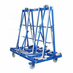 Heavy Duty Multi-Color Optional Wheeled Large Format Stone Board Transportation <strong>Display</strong> <strong>Rack</strong> Movable for Tile Storage Bracket - Product Image 3