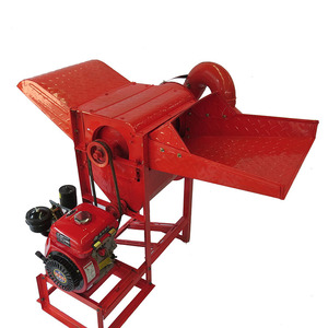 Trebbiatrice e Sgranatrice per Riso con Motore Diesel, Design Industriale - Product Image 5