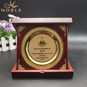 Placa de madeira personalizada de alta qualidade com caixa