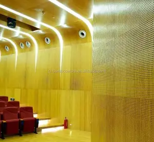 Ubin Bambu Solid Penyerap Suara, Panel Dinding Bambu Akustik