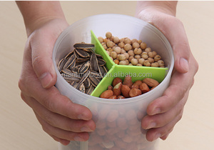 Conception de séparateur Cuisine Boîte de Rangement Des Aliments Scellé Bac À Légumes Réfrigérateur Boîte de Rangement Des Aliments En Plastique Boîte de Conservation <span class=keywords><strong>Conteneur</strong></span> - Product Image 3