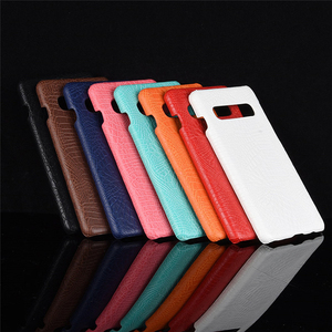 Funda de teléfono de piel sintética de alta calidad con cocodrilo para <span class=keywords><strong>Samsung</strong></span> <span class=keywords><strong>S10</strong></span> Plus - Product Image 1