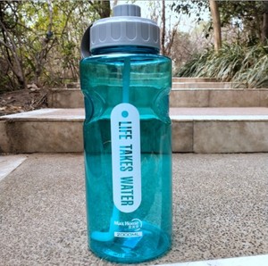 <span class=keywords><strong>2L</strong></span> Grande Capacità di Personalizzare All'aperto Bottiglia di Acqua di Plastica Con Paglia - Product Image 6