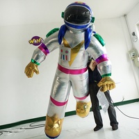 Astronaute Gonflable Géant, Décoration de Scène, Costume d'Astronaute Gonflable