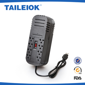 Tbk — régulateur de tension automatique, régulateur/stabilisateur/avr automatique, type relais à prise universelle, 500va, portatif - Product Image 3