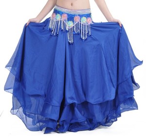 Inventaire de compensation et de manipulation avec défauts mineurs Bord roulé <span class=keywords><strong>Grande</strong></span> <span class=keywords><strong>jupe</strong></span> <span class=keywords><strong>Tutu</strong></span> Swing <span class=keywords><strong>Jupe</strong></span> de performance de danse du ventre pour adulte - Product Image 4