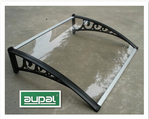 Auvent de porte <span class=keywords><strong>et</strong></span> fenêtre en polycarbonate de qualité supérieure au meilleur prix / Auvent de porte en plastique à monter soi-même / Auvent de fenêtre en polycarbonate - Product Image 3