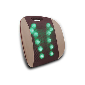 <strong>Multifunction</strong> Electric <strong>3D</strong> Deep Kneading Vibrating Lumbar Back Waist Seat Vibration <strong>Massage</strong> Cushion with Heating - Product Image 1