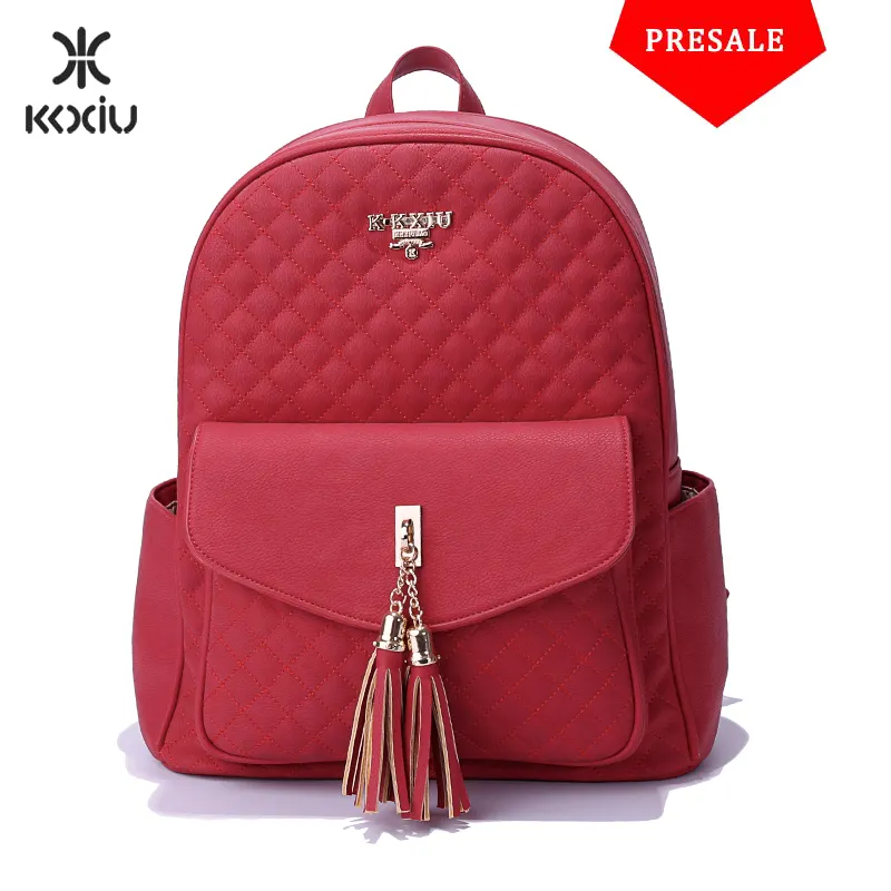 2021 New Fashion Ladies PU Leather Backpack Purse for Women Yiwu 20 Years Factory