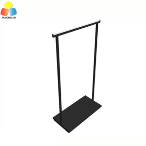 De las mujeres de la <span class=keywords><strong>moda</strong></span> de la tienda de metal de 4 colgando ropa venta al por menor de visualización bastidores soporte - Product Image 6