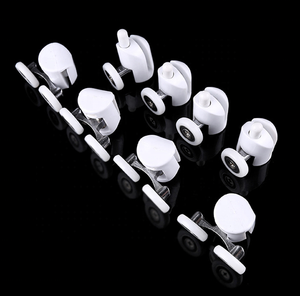 Rolamentos Duplos para Cabine de Chuveiro, 4 Peças, Rodas de <span class=keywords><strong>Pulley</strong></span> para Acessórios de Porta de Chuveiro - Product Image 3