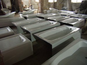 <span class=keywords><strong>Baignoire</strong></span> courte d'intérieur en fonte pour bébé, <span class=keywords><strong>tablier</strong></span> de salle de bain en émail, cUPC en métal - Product Image 5