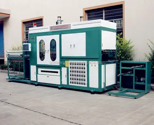 Full automatic high speed vacuum thermoforming machine (PLC control)