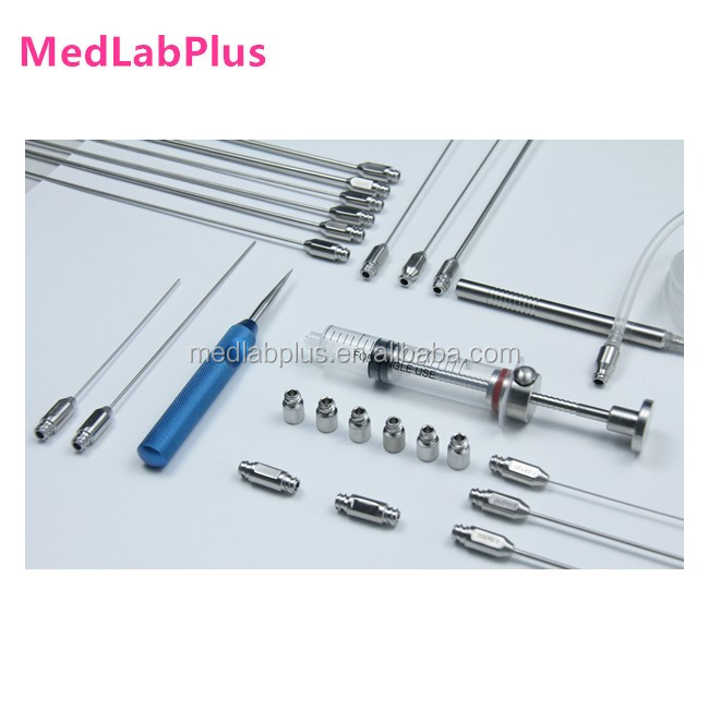 Микро-липосакция cannula Super Luer lok cannula kit lipo set игольчатая коробка